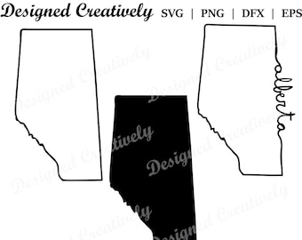 Alberta SVG, Alberta Province SVG, Canada SVG, Alberta Love svg, Canadian Province svg, Alberta Clipart, Alberta Cut File, Alberta