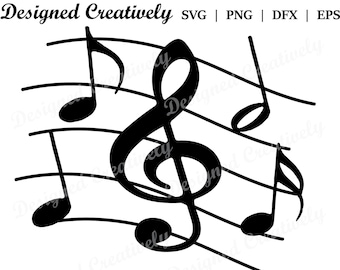 Muzyka SVG, klucz wiolinowy SVG, nuty muzyczne SVG, muzyka fortepianowa svg, nuty muzyczne svg, nuta muzyczna svg, clipart muzyczny, plik do cięcia muzyki, muzyczny svg