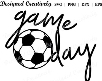 ゲーム デー SVG、サッカー SVG、サッカー ゲーム SVG、スポーツ svg、サッカー カット ファイル、サッカー シャツ svg、サッカー デザイン svg、サッカー スポーツ svg、サッカー
