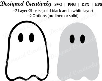 Ghost SVG, Ghosts svg, Halloween SVG, Simple Ghost svg, Seasonal SVG, Halloween Ghost svg,  Svg cut out, Holiday svg, Spooky svg, Ghost png
