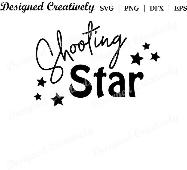 Shooting Star SVG Shooting Stars SVG Stars SVG Celestial Etsy