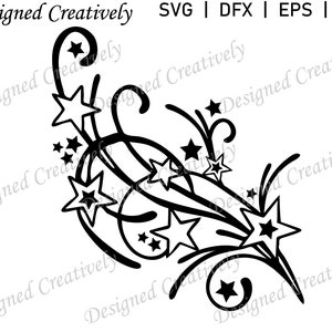 Estrela SVG, Estrela cadente SVG, Estrelas SVG, Celestial svg, Star Clip Art, Arquivo de corte de estrela, Estrela png, Estrela cadente png, Star Decal svg, Celestial