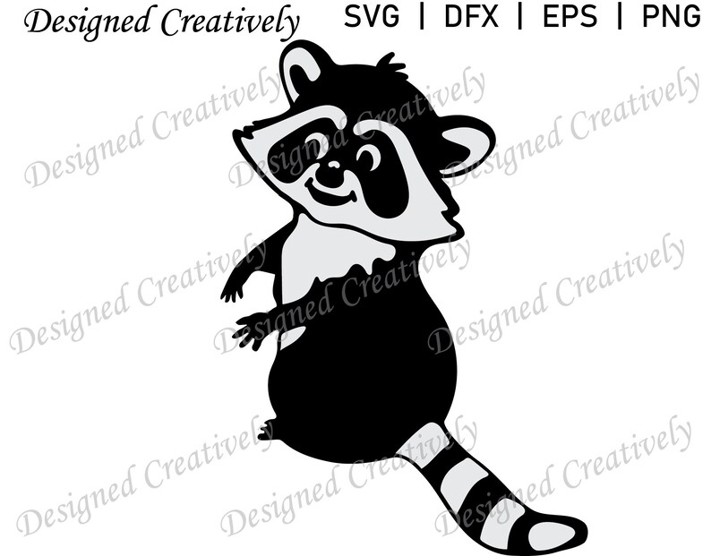 Little Rascal Stencil Raccoon SVG, Little Rascal Raccoon SVG, Raccoon Clipart, Raccoon Cut ...