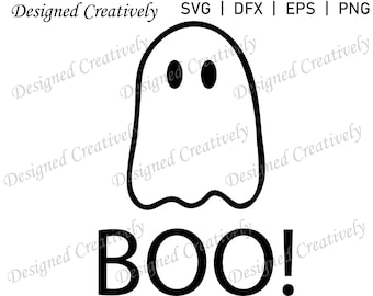 Ghost SVG, Halloween SVG, Boo SVG, Simple Ghost svg, Spooky svg, Halloween Ghost svg, Ghost png, Halloween png, Spooky Ghost svg, Ghosts svg
