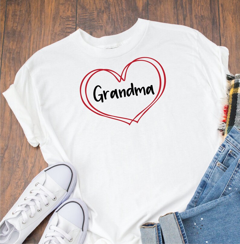 Download Grandma SVG Gramma SVG NaNa SVG Hearts svg Heart Border | Etsy
