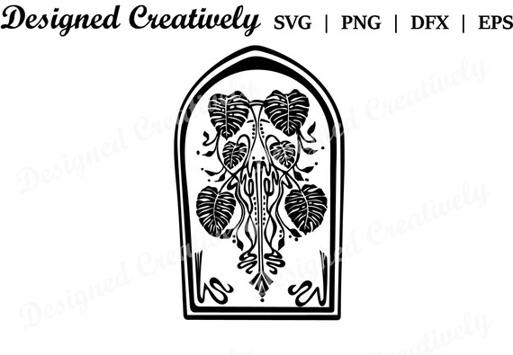 Monstera SVG, Monstera Plant SVG, Monstera Print SVG, Monstera Art Svg,  Monstera Art Nouveau Svg, Art Deco Svg, Monstera Clipart, Art Svg - Etsy