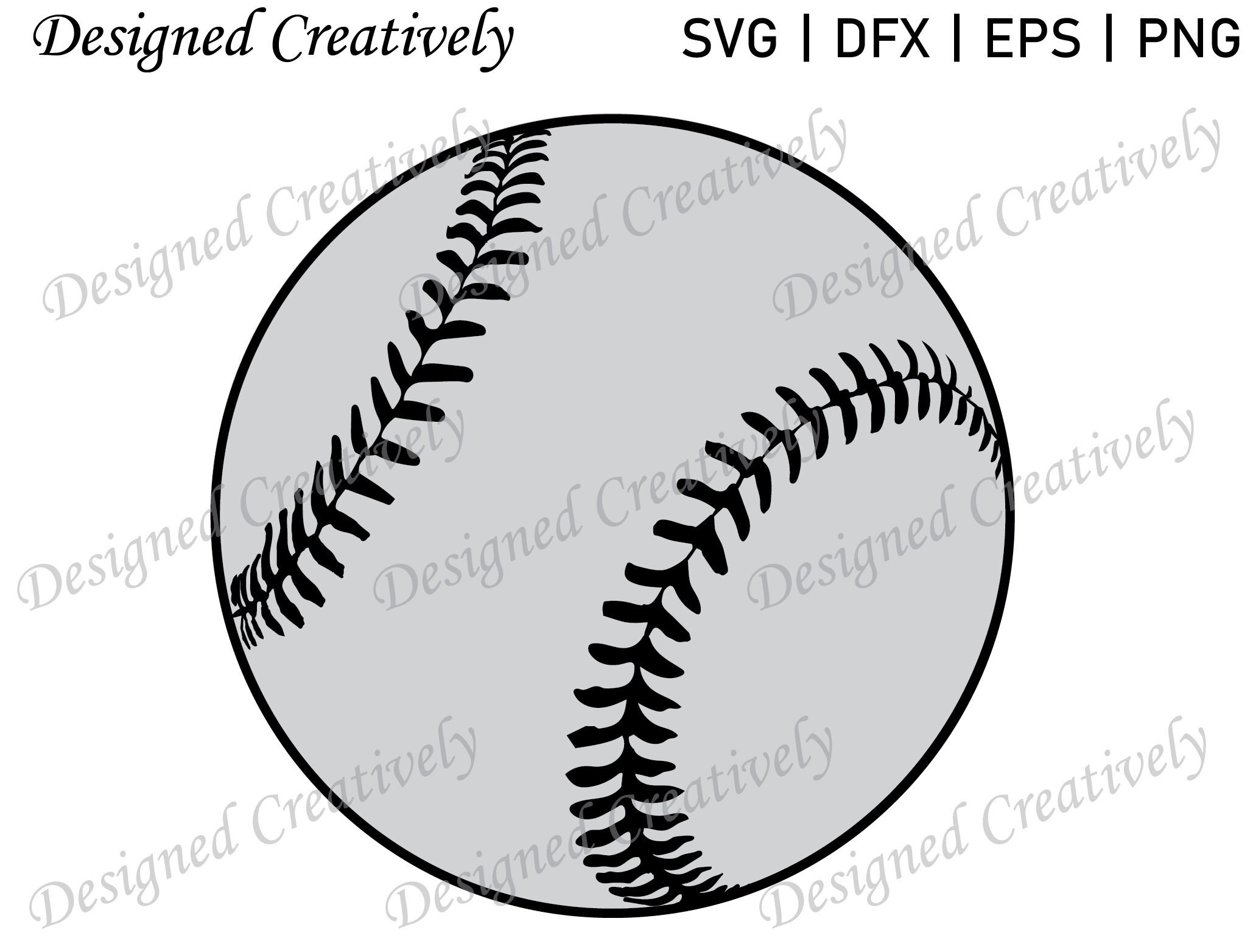 Download Baseball Svg Ball Svg Baseball Clip Art Baseball Cut File Etsy