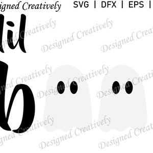 Ghost SVG, Lil Boo SVG, Halloween SVG, Ghosts svg, Simple Ghost svg, Seasonal svg, Halloween Themed svg, Spooky svg, Lil Boo Ghost svg, boo
