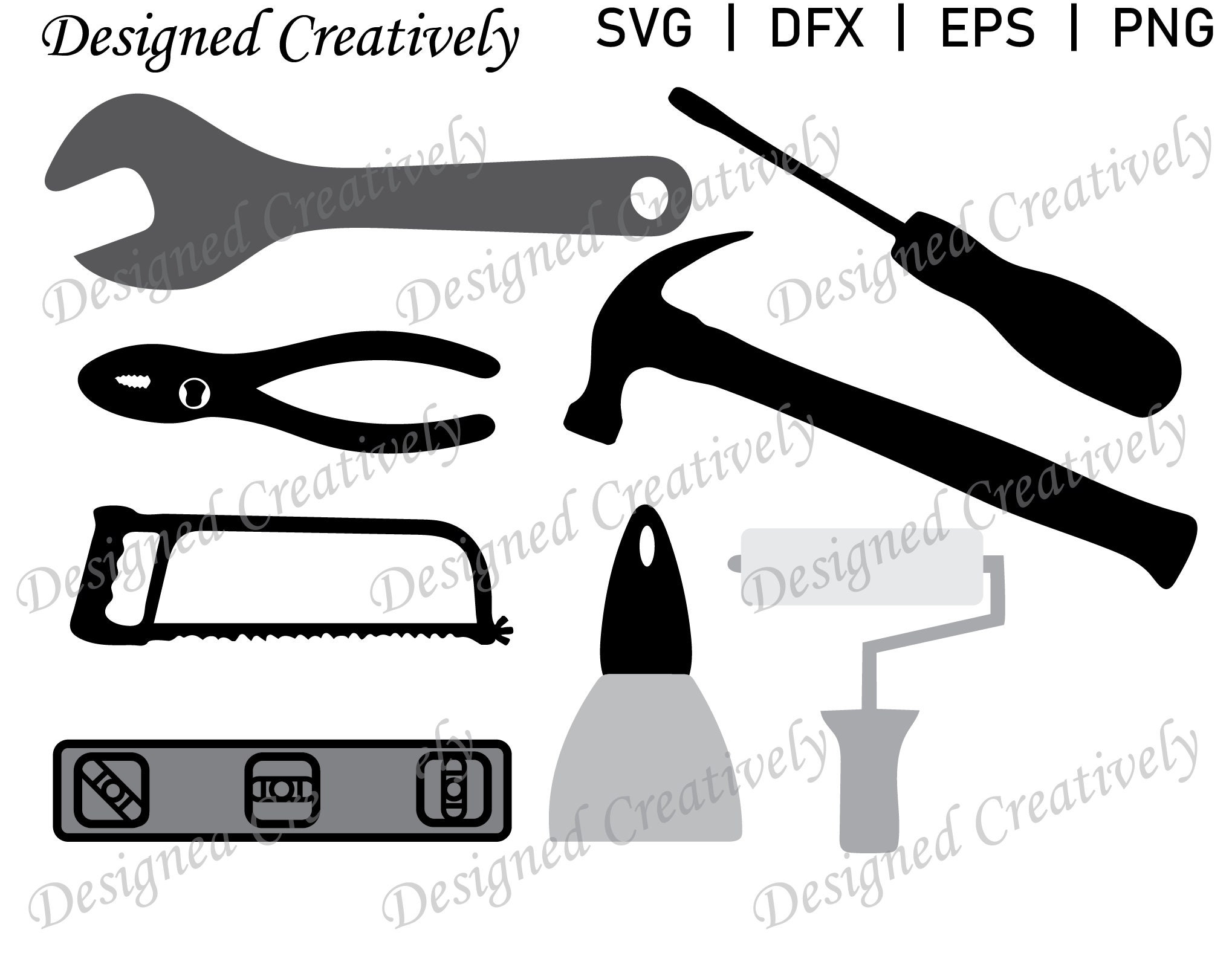 Tool Bundle SVG Tool SVG Hand Tool SVG Wrench svg | Etsy