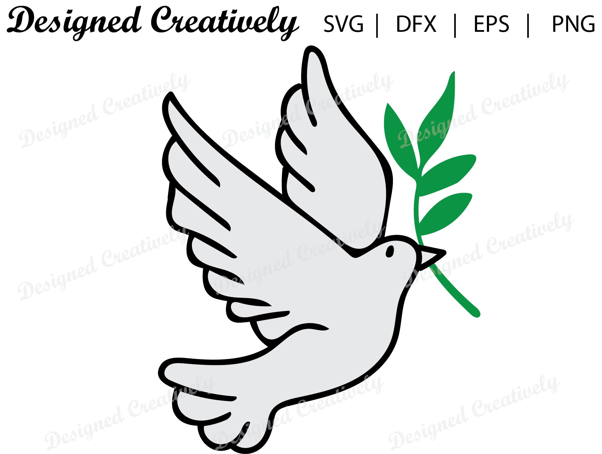 Flying Dove Clip Art