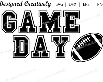 Game Day SVG, Football SVG, Football Game SVG, Sport svg, Football Cut File, Football Shirt svg, Game Day Football svg, Football Design svg