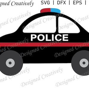 Police SVG, Police Car SVG, Emergency Vehicle SVG, Police Car Cut File, Police Car Clip Art, Toy Police Car svg, Police Vehicle svg, Police