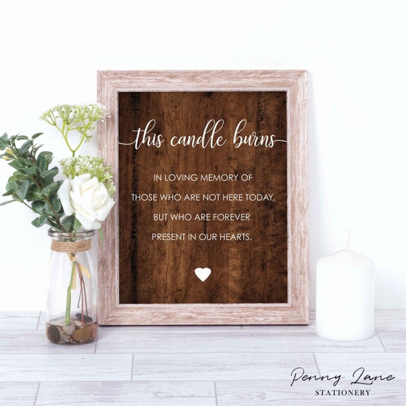 Other Wedding Supplies Home Garden In Loving Memory Rustic Wedding Remembrance Sign Wooden Table Decoration Bistrozdravo Com