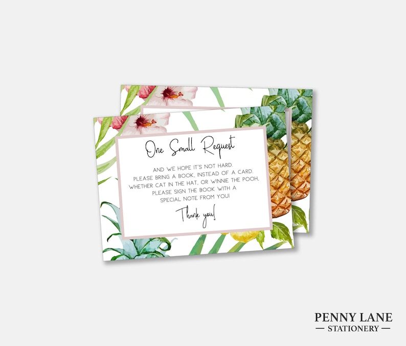 Tropical Envelope Liner, Pineapple Envelope Liner, Printable Envelope Liners, Baby Shower Decorations, Party Decorations, Printable, Digital image 5