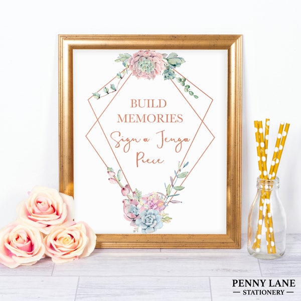 Sign a Jenga Piece - Etsy