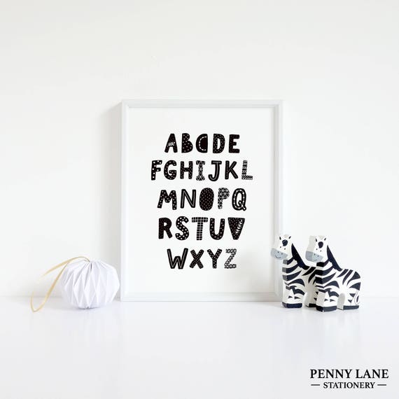 nordic nursery prints