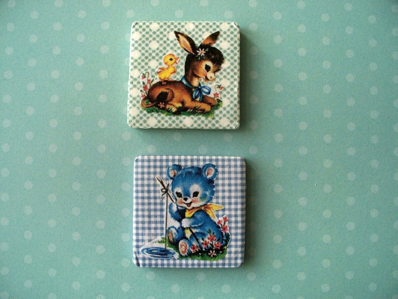 animal fridge magnets for babies
