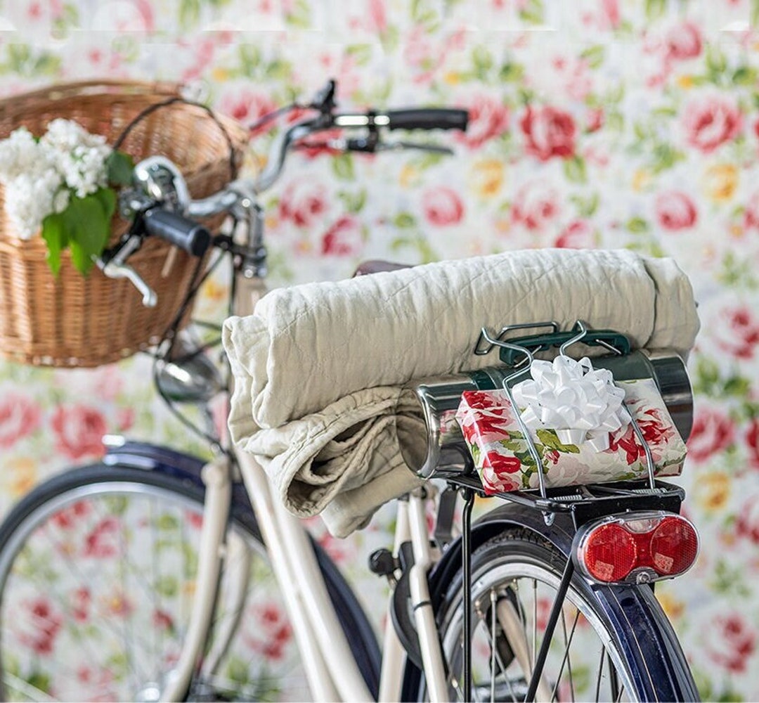 Summer Roses PastedPaper® Floral Papel pintado prepegado / Etsy España