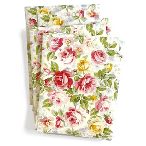Summer Roses Wallpaper Sheets   Floral Pre-Pasted Wallpaper | Removable Wallpaper
