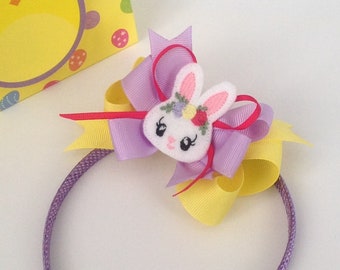 Easter Headband for kids, Easter Headband for baby,  Bunny Ears Headband,  Bunny Headband,Pink headband, Easter Bunny