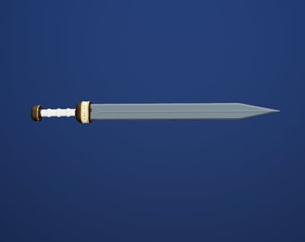 3D Print File for Crixus Prop Sword From Spartacus