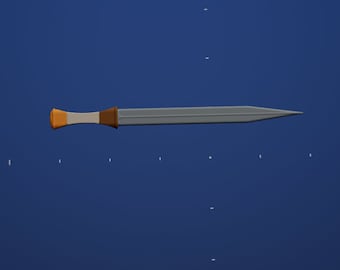 3D Print File for Gannicus Prop Sword 2 from Spartacus