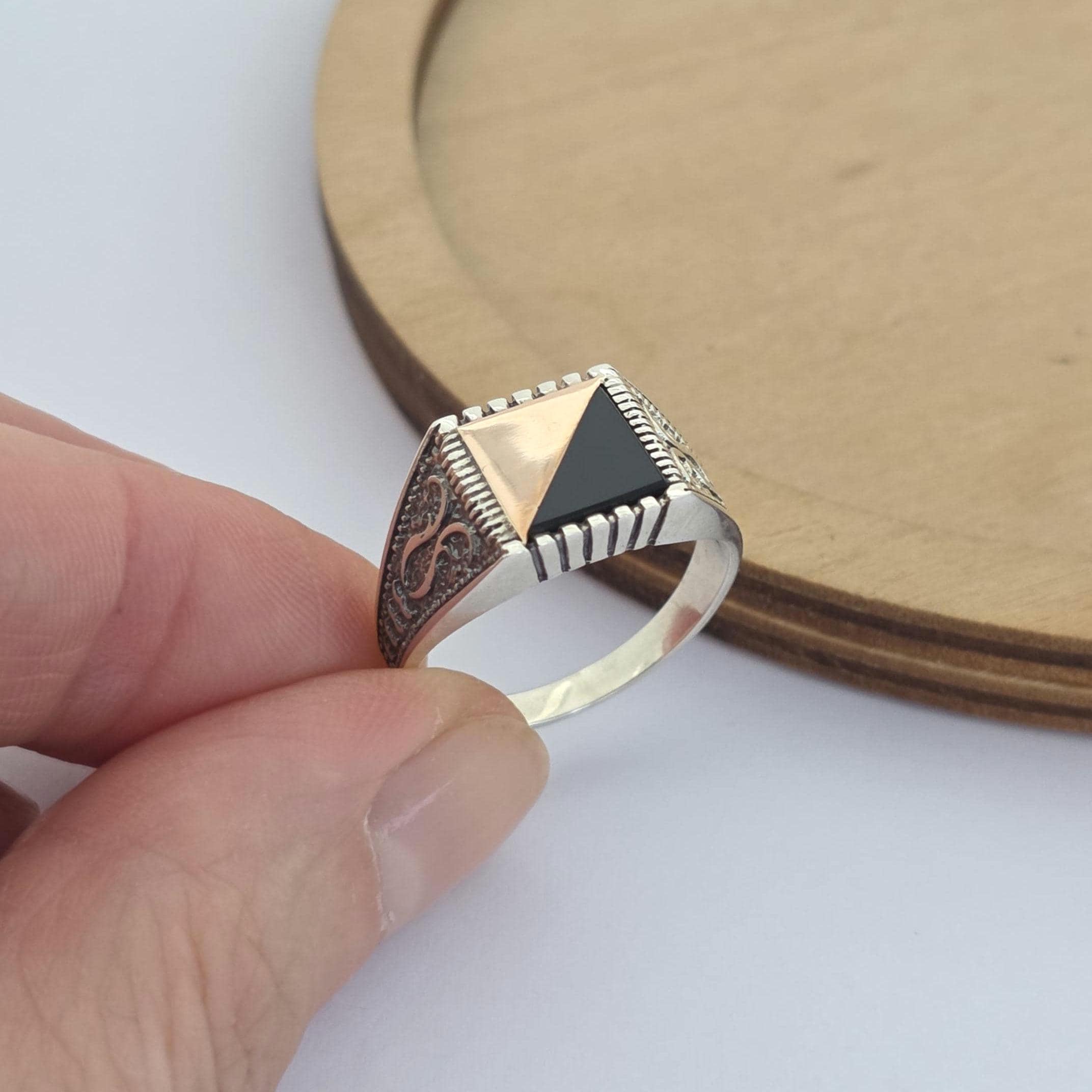 シグネットリング - ビンテージ - Etsy 日本