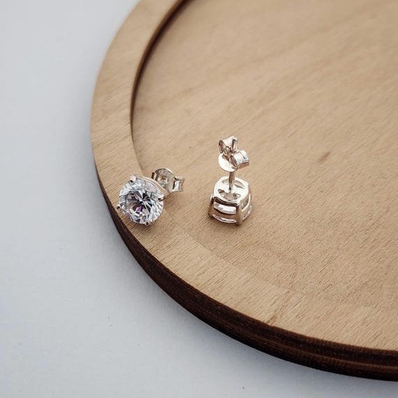 925 Sterling SLV Oxidized Drop Earrings with Red Stone – Classic & Elegant