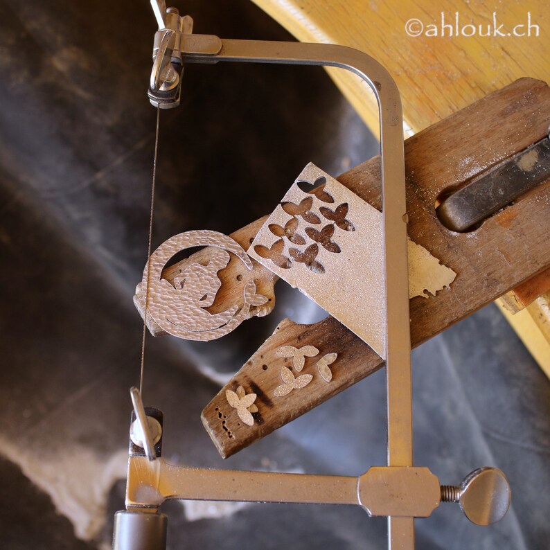 Asymmetrical Sterling Silver Lotus Flower Earrings, Handmade Yoga lovers Jewelry image 7