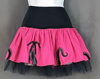 Tentacle Tutu, Octopus Skirt, Custom colours