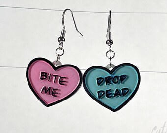 Candy Hearts Earrings