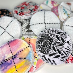 Reusable Cotton Facial Cloths, Makeup Remover Pads, Nursing Pads, Cotton Rounds