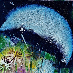 Oil painting on canvas &quot;The Moon&quot;