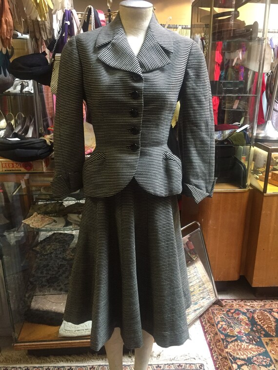 Wonderful Ben Zuckerman 1940s Vintage Suit