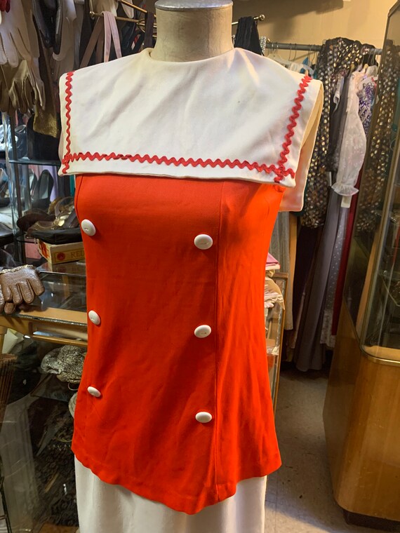 Fabulous fast orange top of the 1960s!