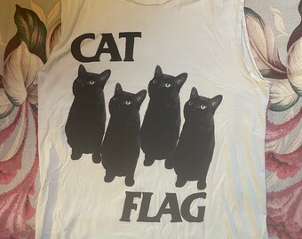 cat flag shirt