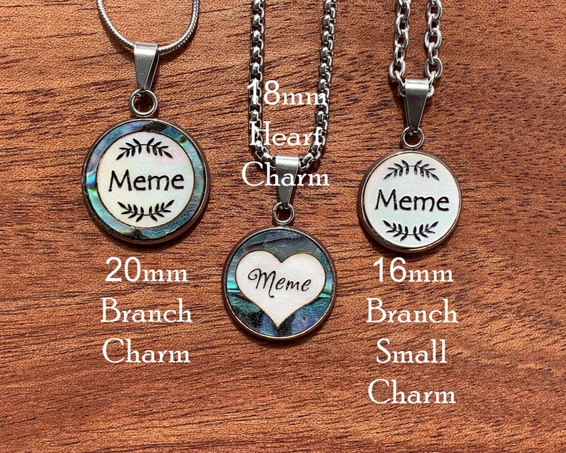 Meme Necklace, Mother of Pearl & Abalone Shell - Etsy