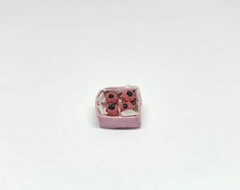 Quarter Scale 1:48 Miniatures Box of Cupcakes Artisan Modern Bakery