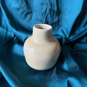 Yellow Poppy Bud Vase - Petite