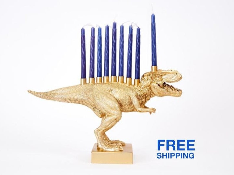 Dinosaur Menorah image 1