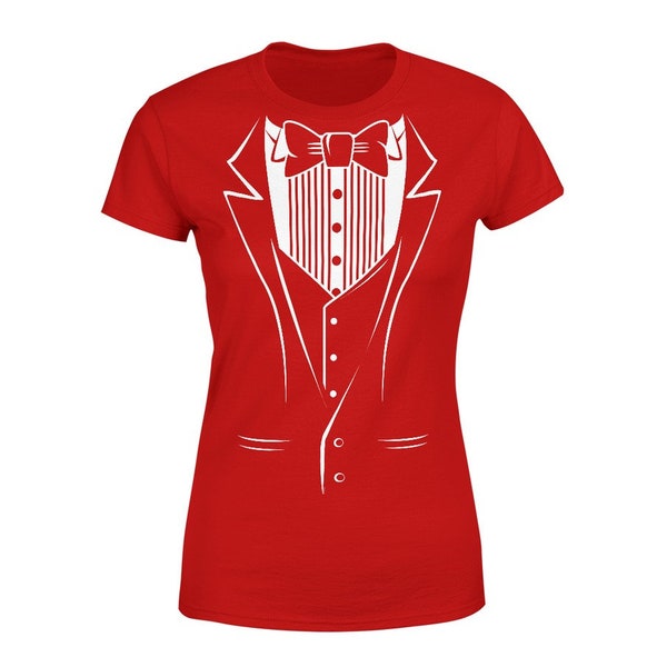 Tuxedo T Shirt Etsy