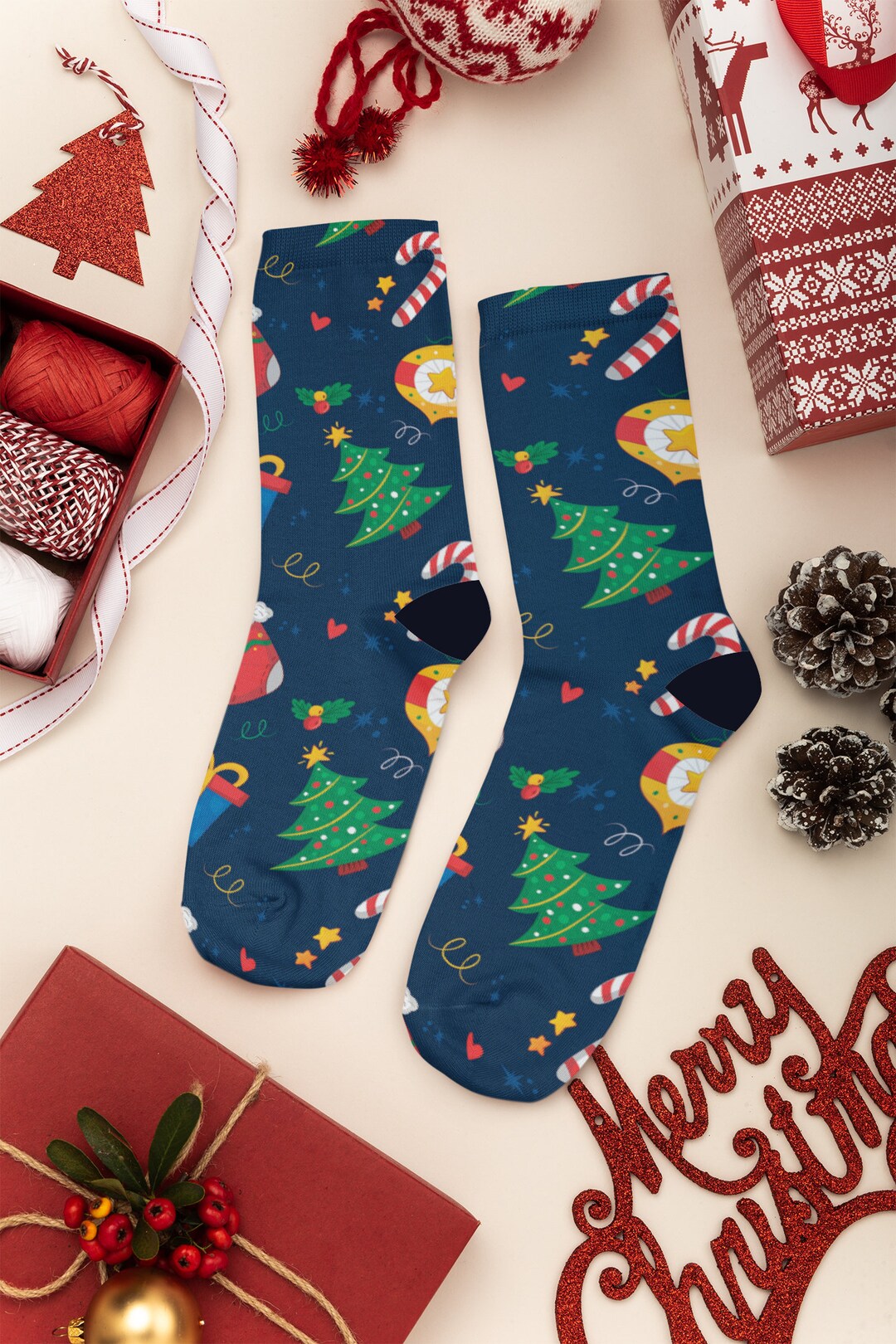 Funny Novelty Unisex Christmas Socks Gifts for Men Women Girls Etsy