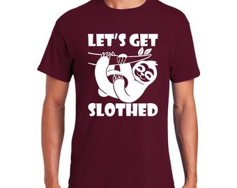Sloth Velocità Divertente T-shirt, Carino Lento Matematica Tee - Foto 2