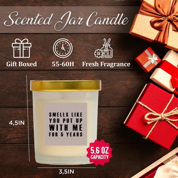 Smells Like You Put up With Me for Years Soy Candle,5th