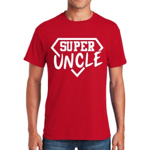 Super Uncle T-Shirt | Funny Cool Graphic Tee Idea | for Men Women