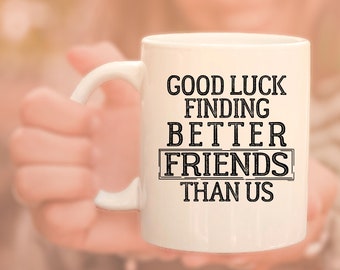 Tazza Da Caffè Con Scritta in Lingua Inglese Good Luck Better