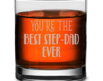 Veracco You Are The Best Step Dad Ever Whiskey Glass Bonus Dads Cool Legend Gag First Fathers Day Gifts