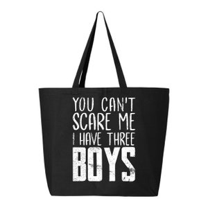 Three Boys Tote Bag: Heavy Cotton Canvas Reusable Zippered Bag