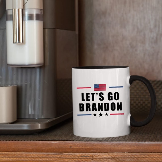 Let's Go Brandon Coffee Mug, Funny Political Gift - Etsy