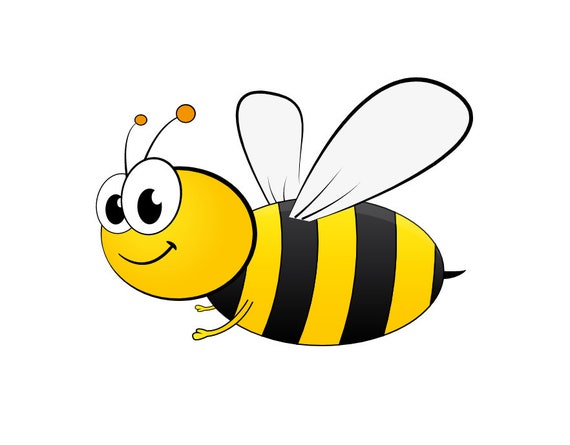 Download Bee Svg File Cartoon Bee Children S Cut File Bee Keeper Etsy
